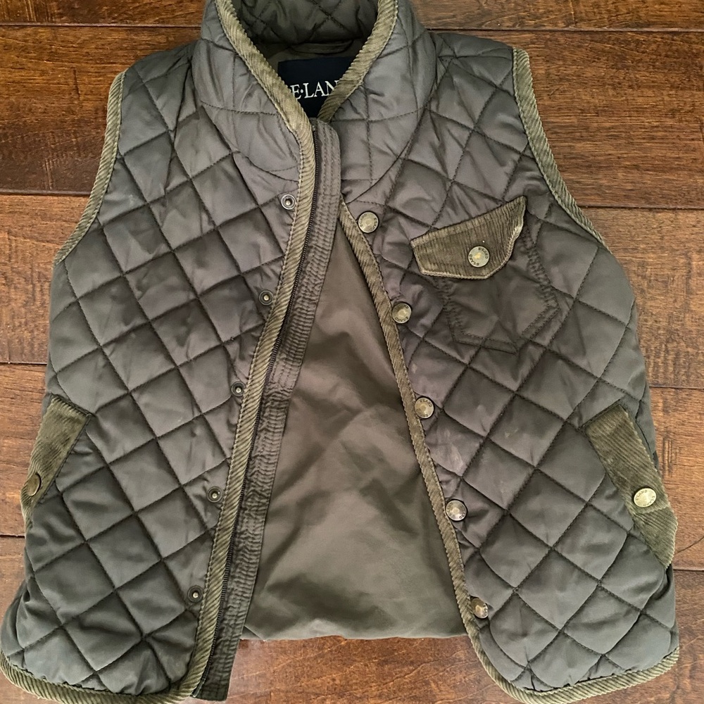 Boys quilted vest